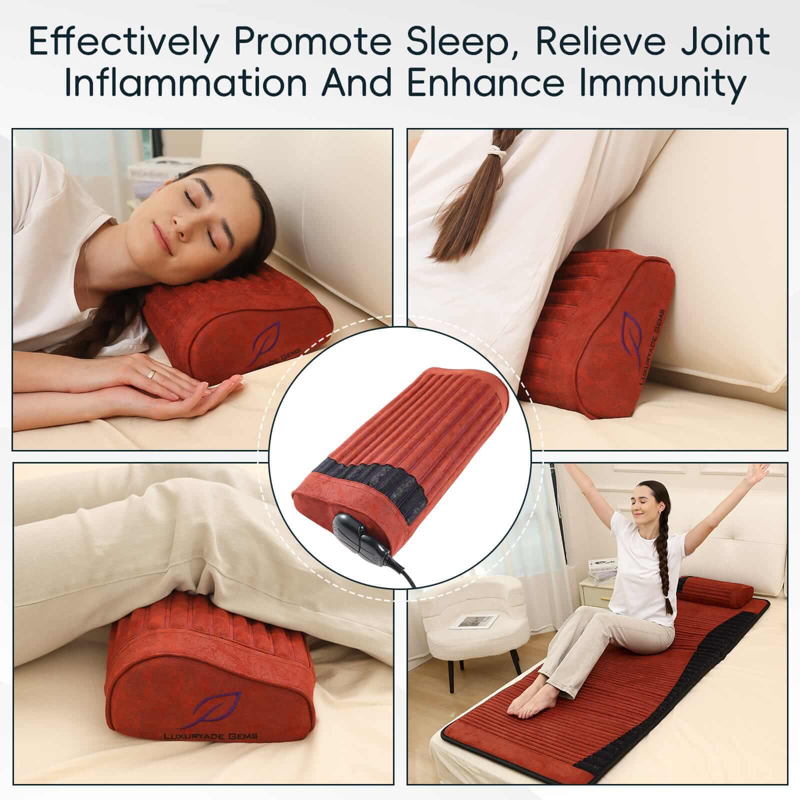MiYeon D50 Far Infrared Amethyst Heating Pillow