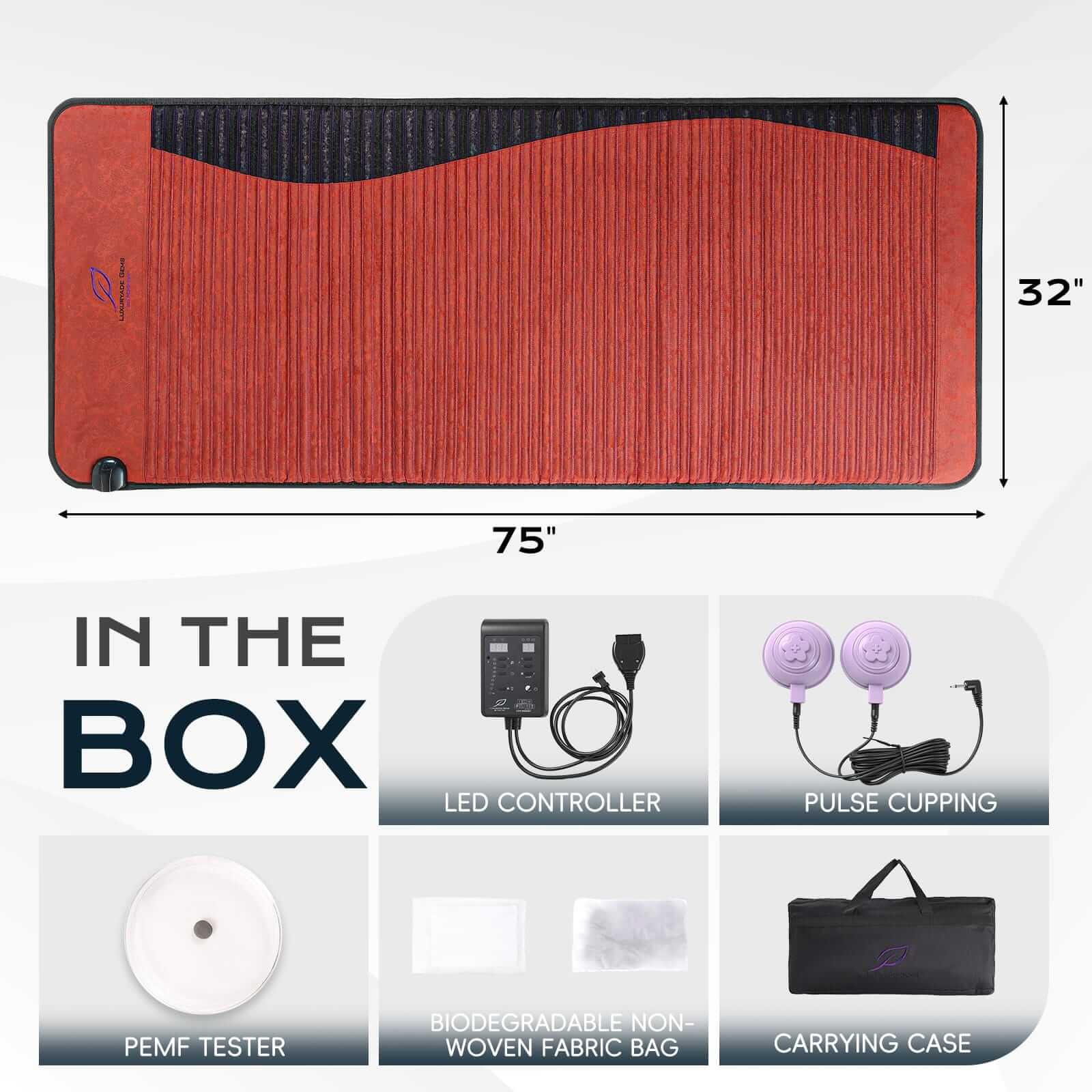 MiYeon D190 Far Infrared Amethyst PEMF Max Mat